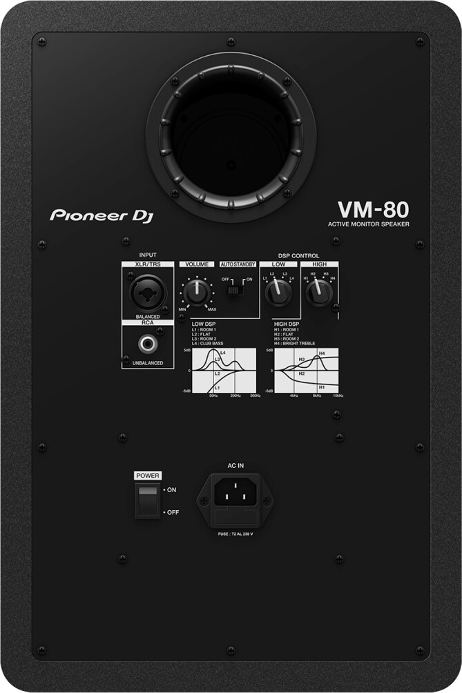 Enceinte Amplifiée PIONEER DJ VM-70 - Electro Dépôt