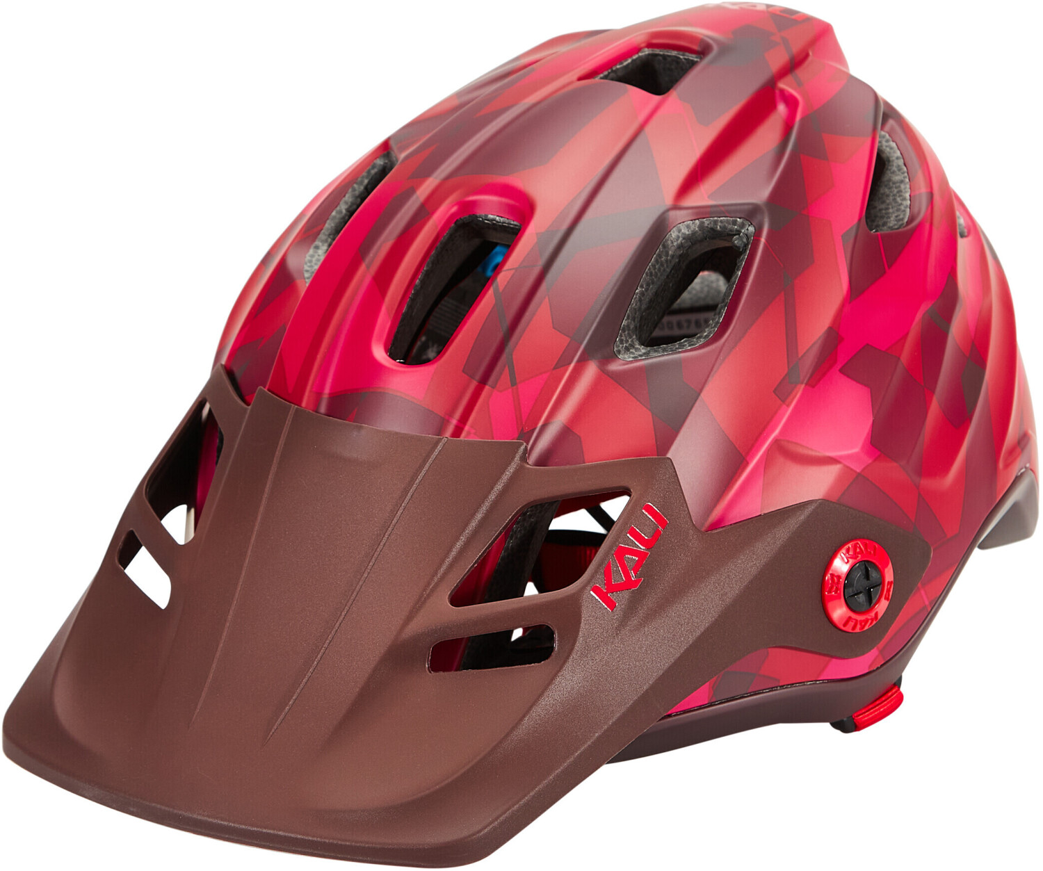 Photos - Bike Helmet Kali Audio  Maya 3.0 Camo matt red/burgundy 