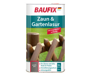 baufix zaun und gartenlasur grau ab 15 99 preisvergleich bei idealo de