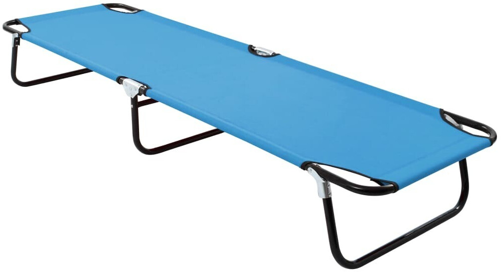 vidaXL Steel foldable lounger 190 cm (310348)