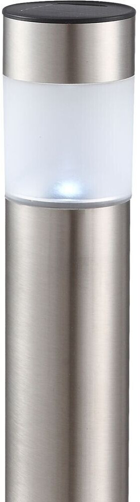 ETC Shop LED solar plug-in lamp stainless steel set of 12