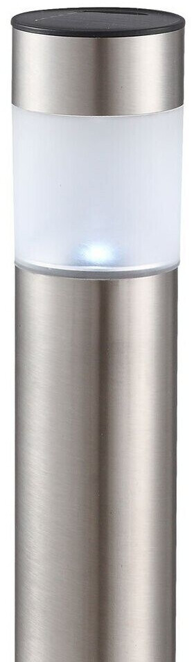 ETC Shop LED solar plug-in lamps stainless steel set of 8