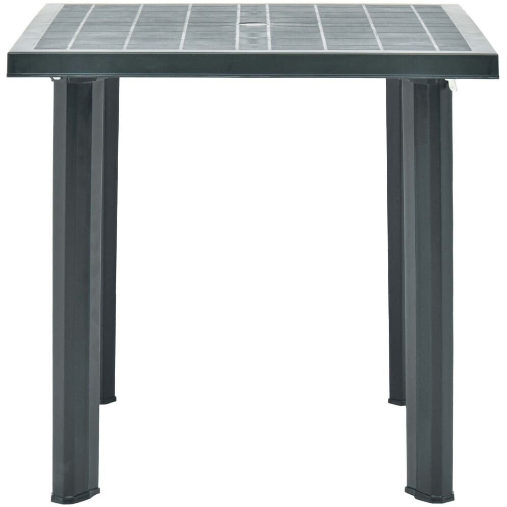 vidaXL Gartentisch 80x75x72cm Kunststoff grün ab 58,59