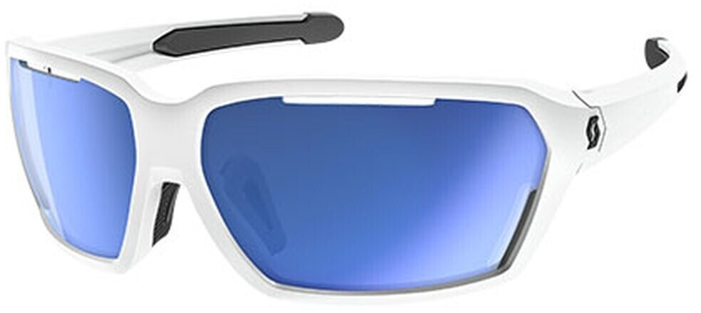 Scott Vector white/blue chrome