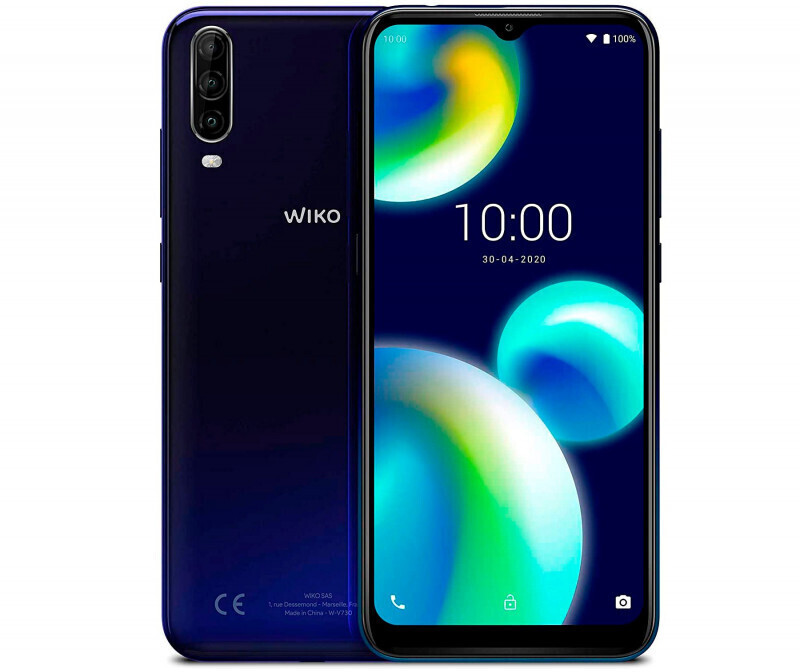 Wiko View 4 Lite 64 Go bleu