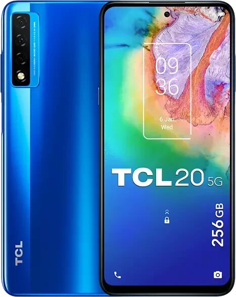 TCL 20 5G 256 Go bleu