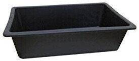 Taliaplast Mortar Trough 60 x 39 cm black
