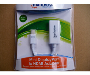 Manhattan Passive Mini-DisplayPort to HDMI (151399)-creativo computación