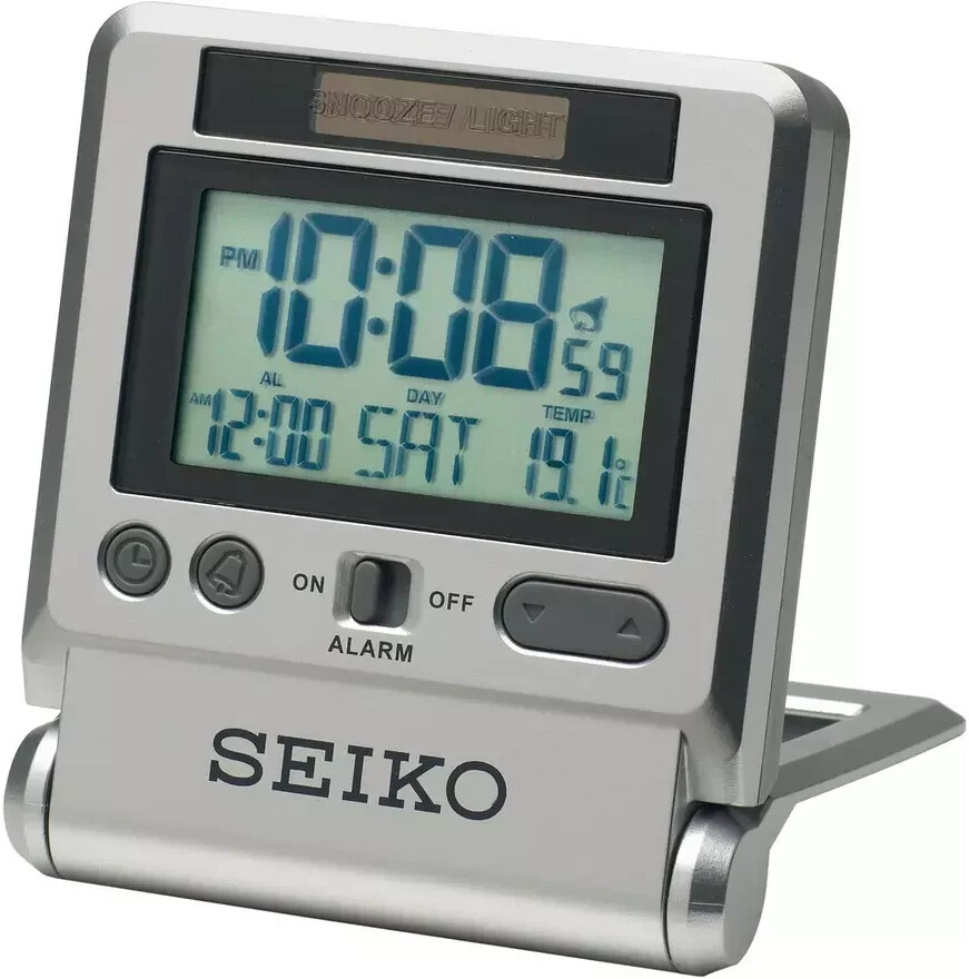 Seiko Instruments Digital Travel Alarm Clock QHL066S