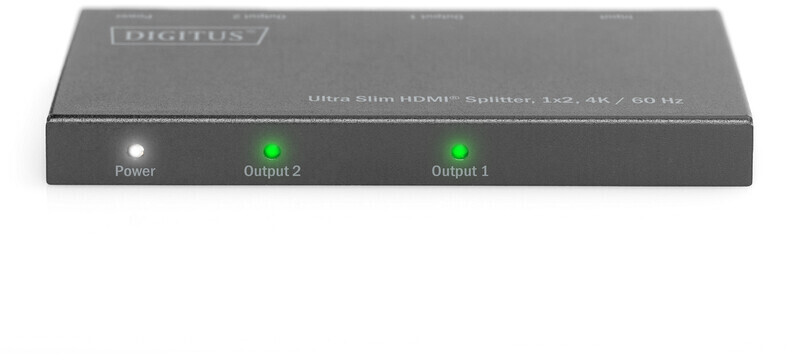 Digitus Ultra Slim HDMI Splitter, 1x2, 4K / 60 Hz (DS-45322)