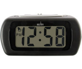 Acctim Auric Alarm Clock black
