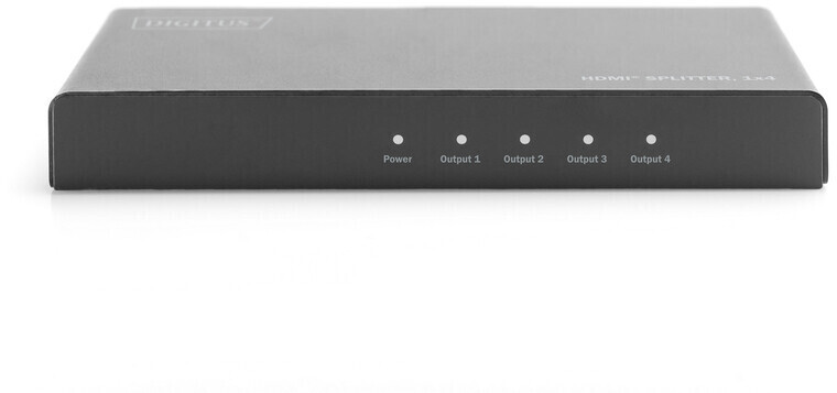 Digitus HDMI Splitter, 1x4, 4K / 60 Hz with Downscaler (DS-45325)