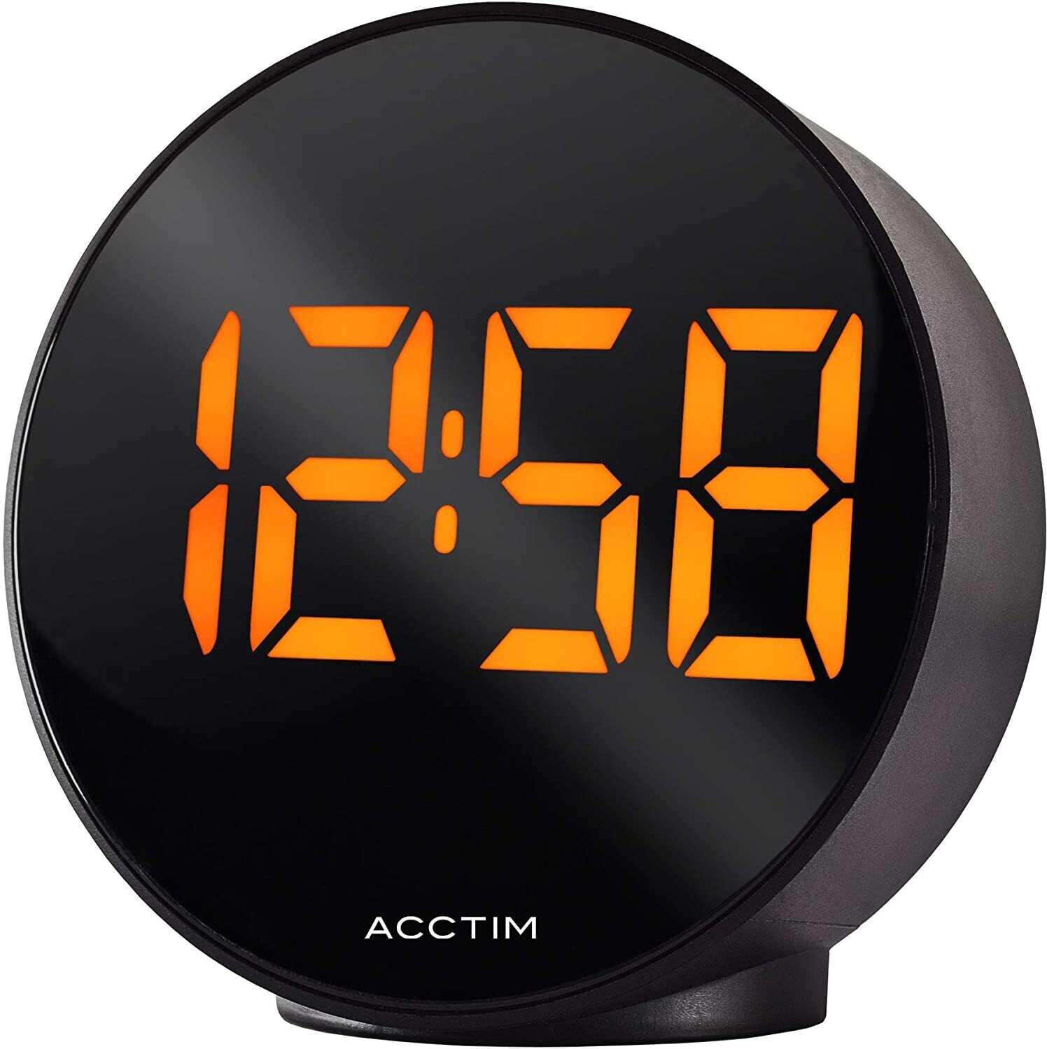 Photos - Radio / Table Clock Acctim Circulo USB Powered Alarm Clock Black 