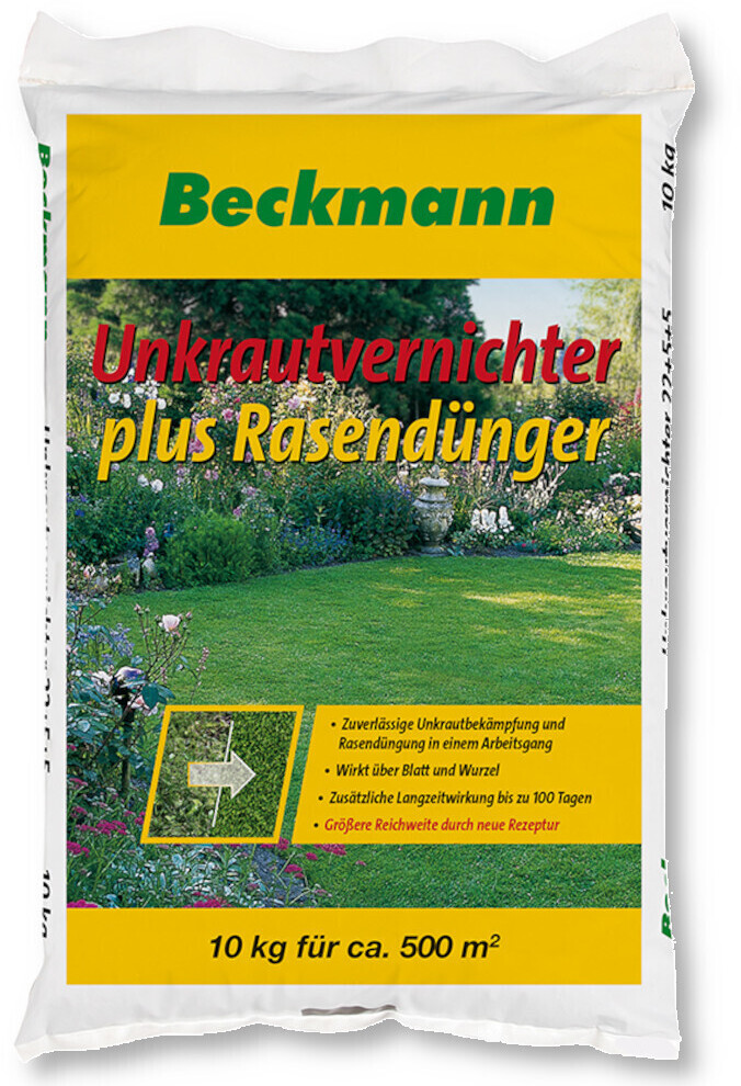 Beckmann Weed Killer plus Lawn Fertilizer 10 kg