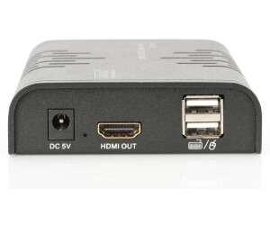 Rallonge HDMI KVM par IP, kit - DIGITUS