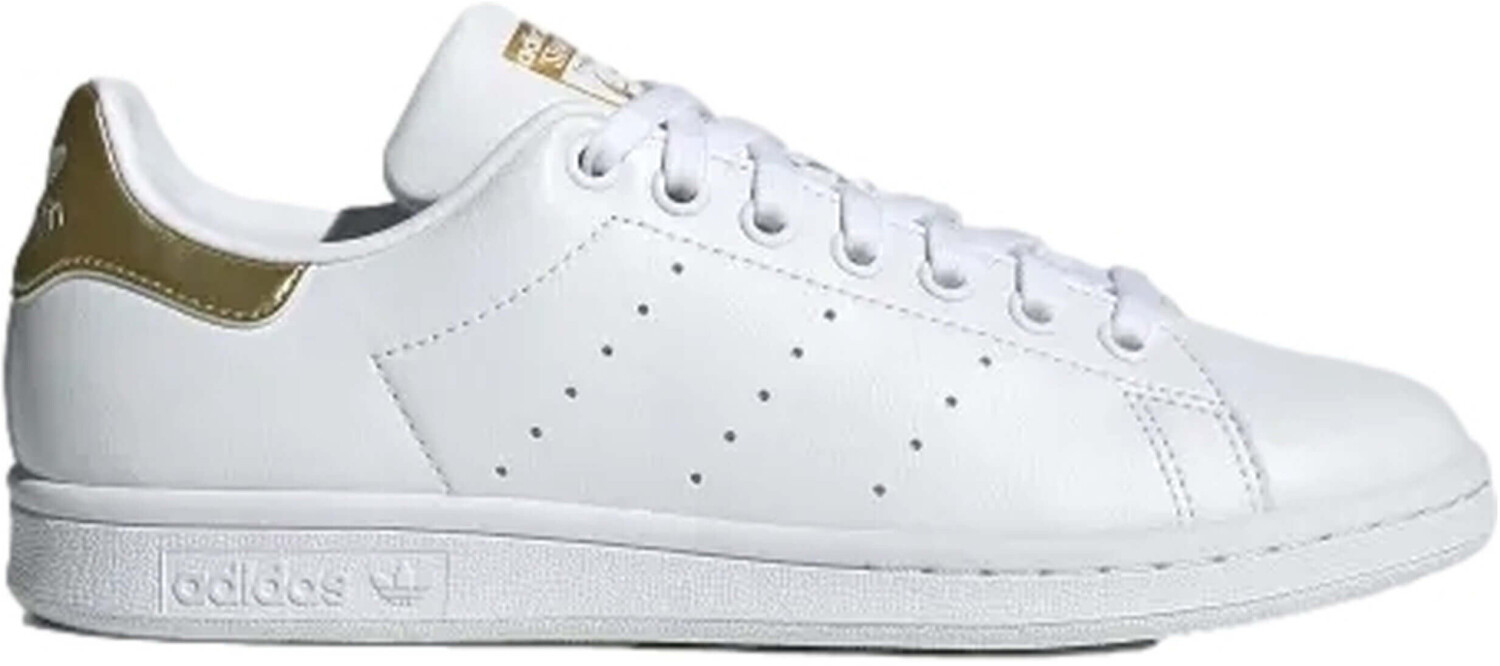 Adidas Stan Smith Women Vegan cloud white cloud white gold metallic au meilleur prix Decembre 2024 idealo
