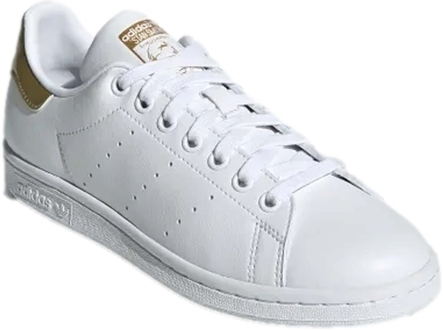 Adidas Stan Smith Women Vegan cloud white cloud white gold metallic au meilleur prix Decembre 2024 idealo