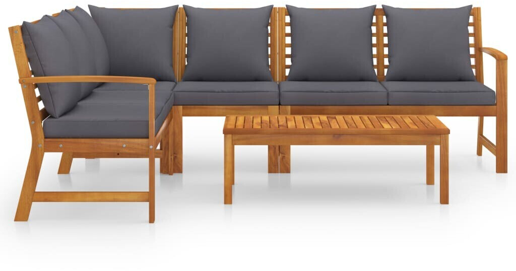 vidaXL 5 Piece Garden Lounge Set Brown (3057780)