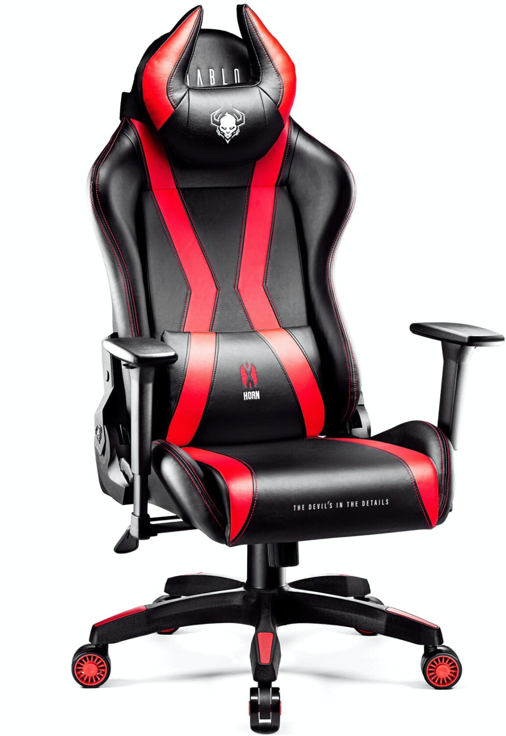 Diablo Chairs X-Horn 2.0 King Size Noir/Rouge