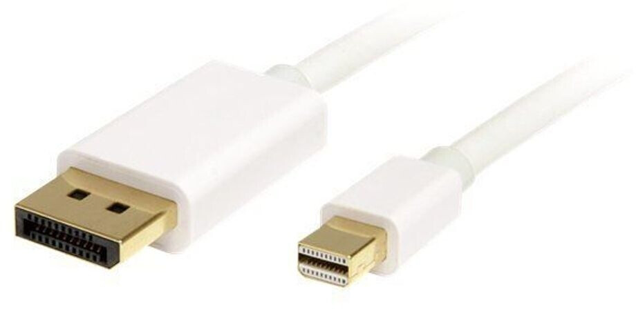 StarTech 2m Mini DisplayPort 1.2 auf DisplayPort Adapterkabel - St/St White (MDP2DPMM2M)