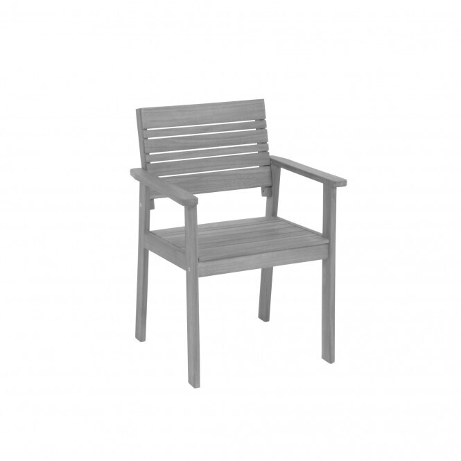 Greemotion Maui Garden Chair Acacia Wood grey (128645)