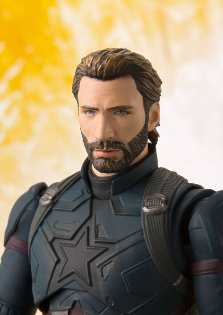 Bandai Infinity War S.H. Figuarts Captain America & Tamashii Effect Explosion 16 cm (BTN27626-5)