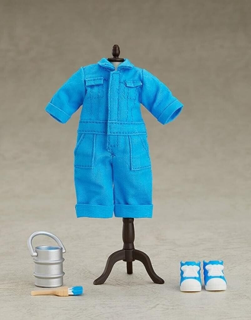 Good Smile Company Original Character Accessories Set for Nendoroid Doll Outfit Set Colorful Coveralls Blue
