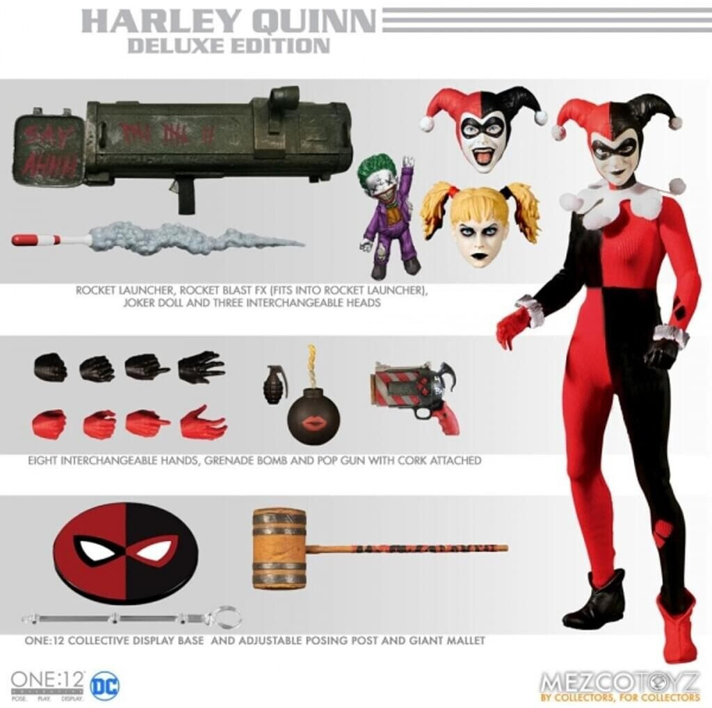 Mezco Toyz Harley Quinn Deluxe Edition 16 cm