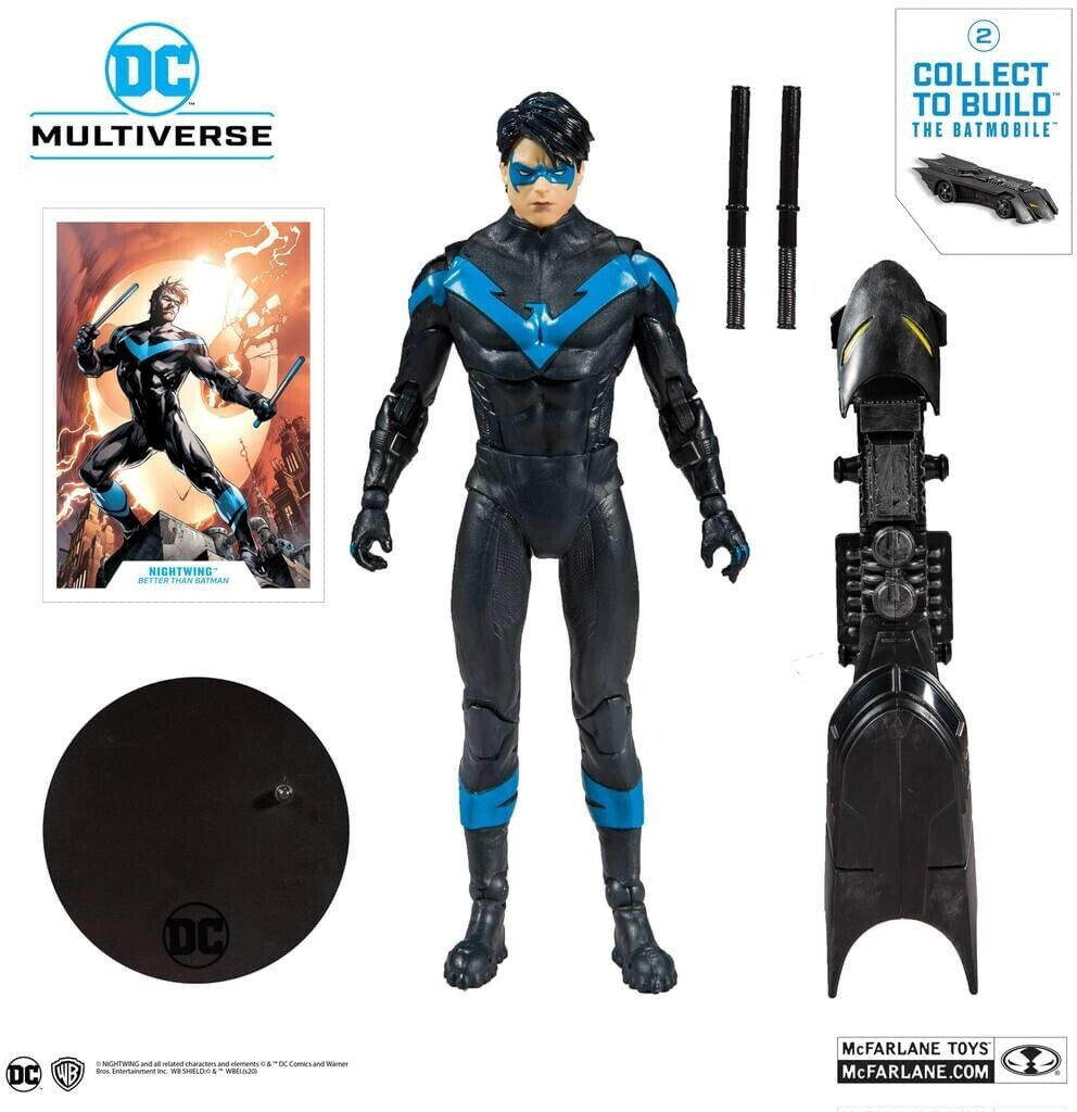 McFarlane Toys DC Rebirth Build A Nightwing Better Than Batman 18 cm (MCF15402-3)