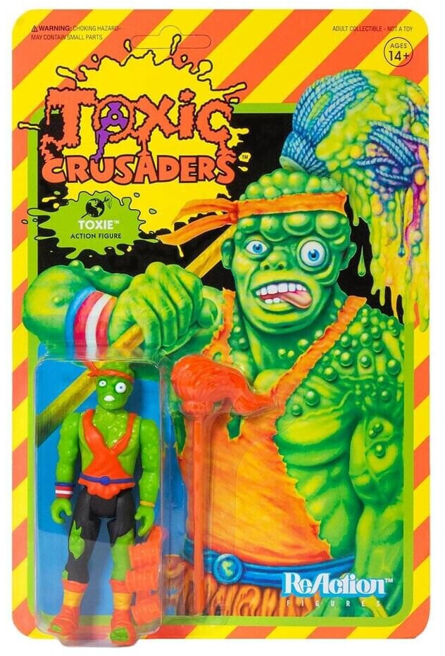 super7 Toxic Crusaders Toxie 10 cm (SUP7-RE-TOXCW01-TOX-01)