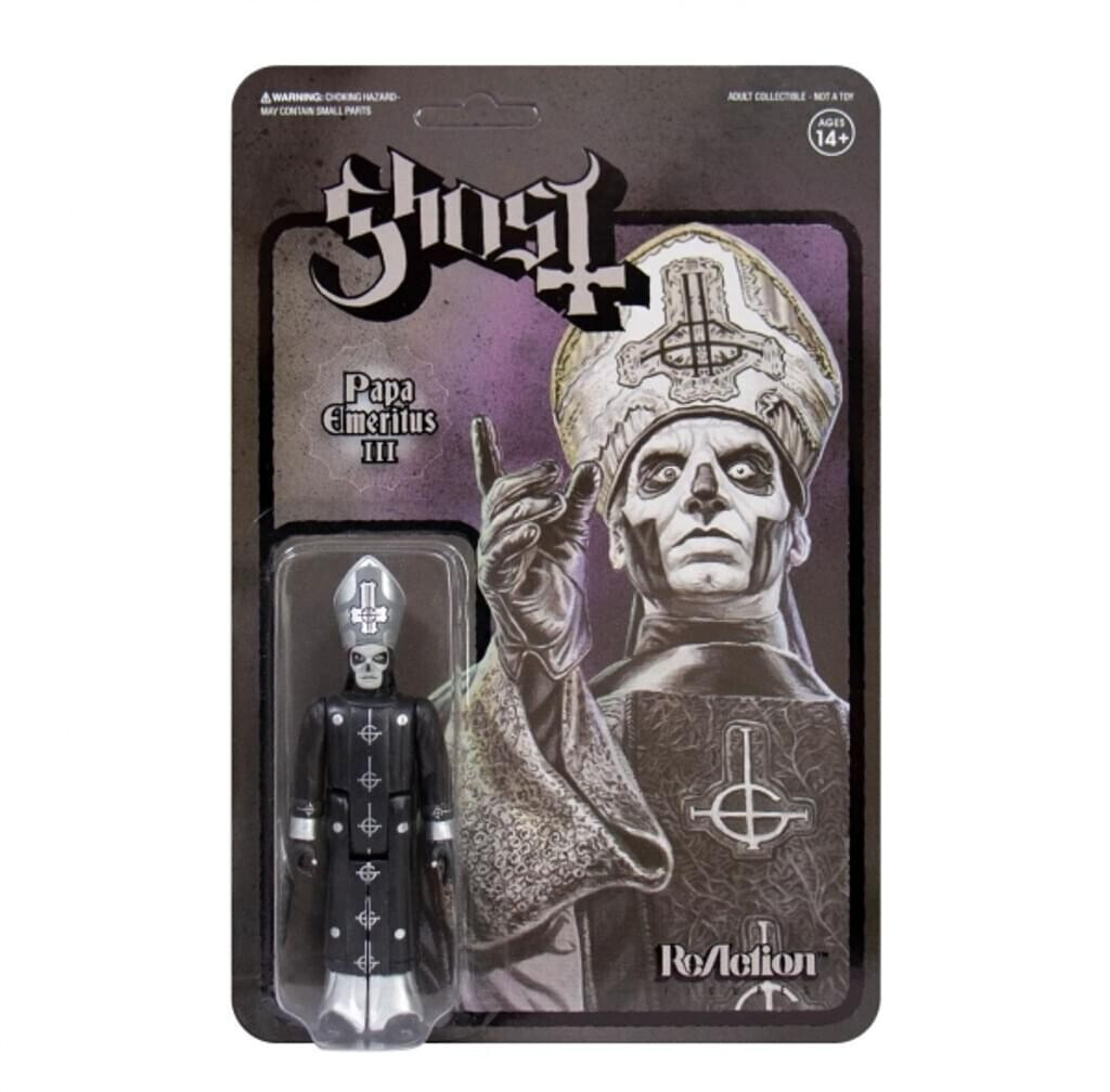 super7 Ghost Papa Emeritus III (Black Series) 10 cm