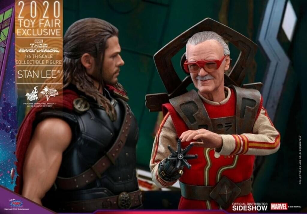 Hot Toys Thor Ragnarok Movie Masterpiece Stan Lee Exclusive 30 cm