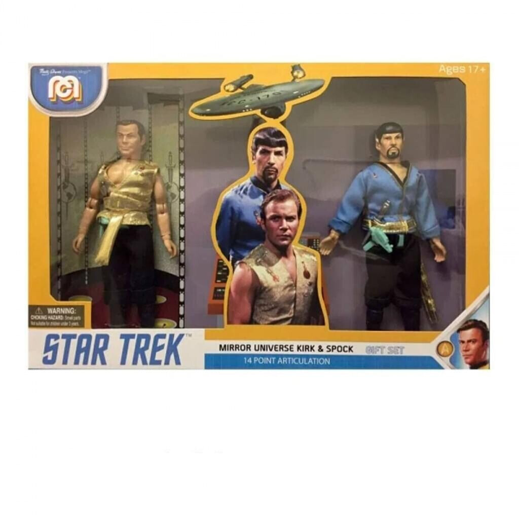 Mego Toys Mirror Universe Spock & Kirk Doppelpack 20 cm (MEGO62912)