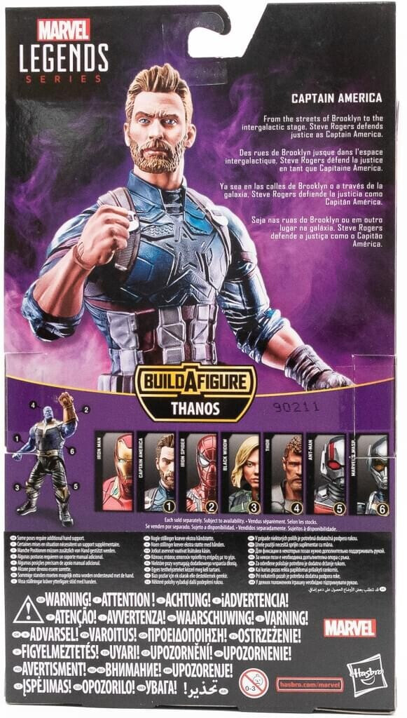 Hasbro Infinity War Legends Captain America (E3980)