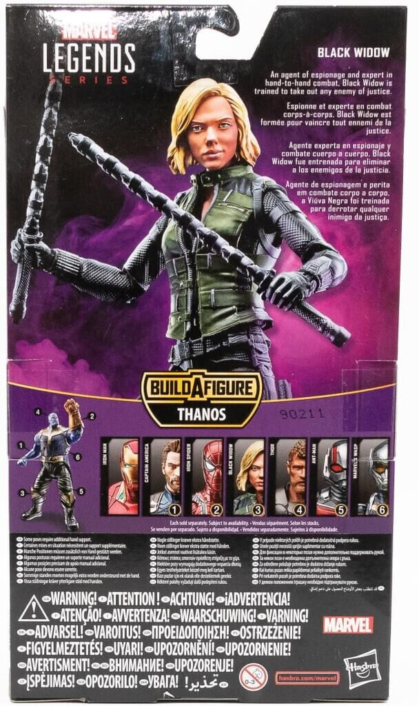 Hasbro Infinity War - Black Widow (E3983)
