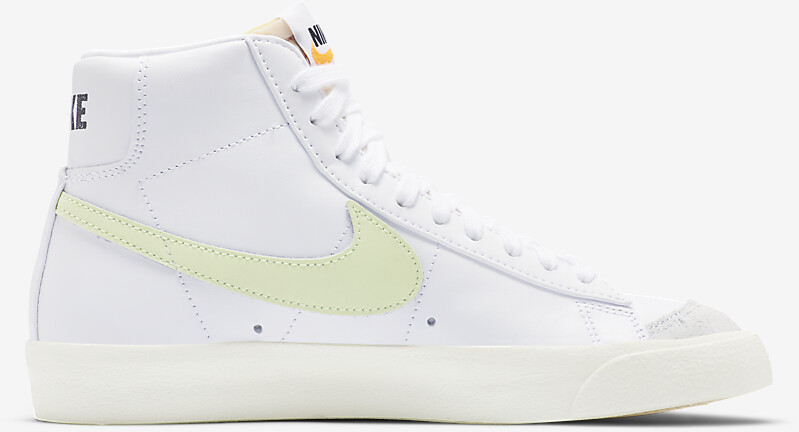 nike blazer mid 77 vintage white orange