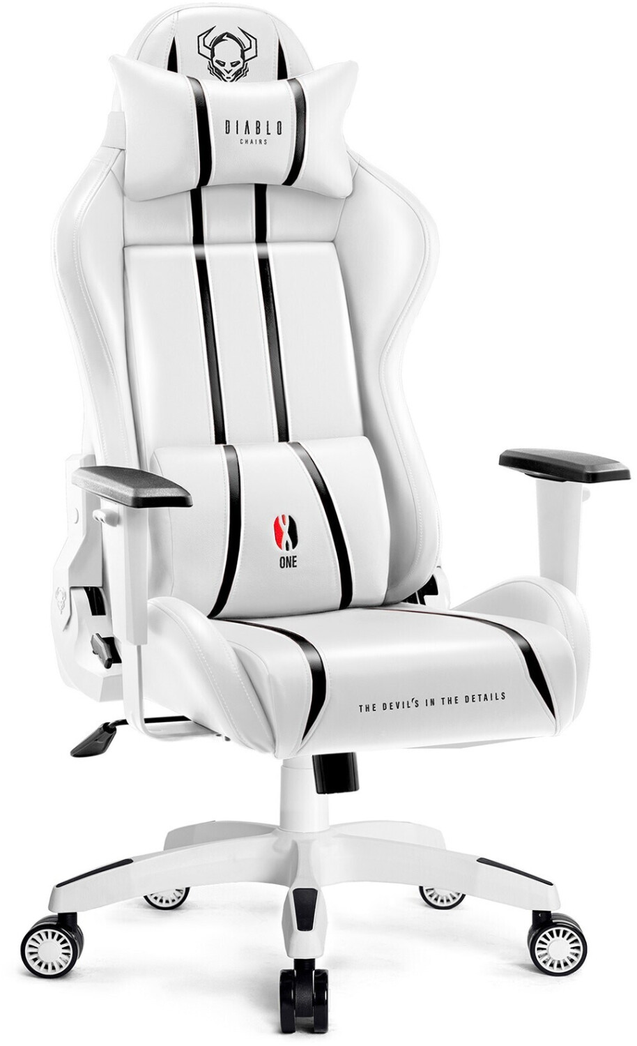 Diablo Chairs Diablo X-One 2.0 King Size Blanc/Noir