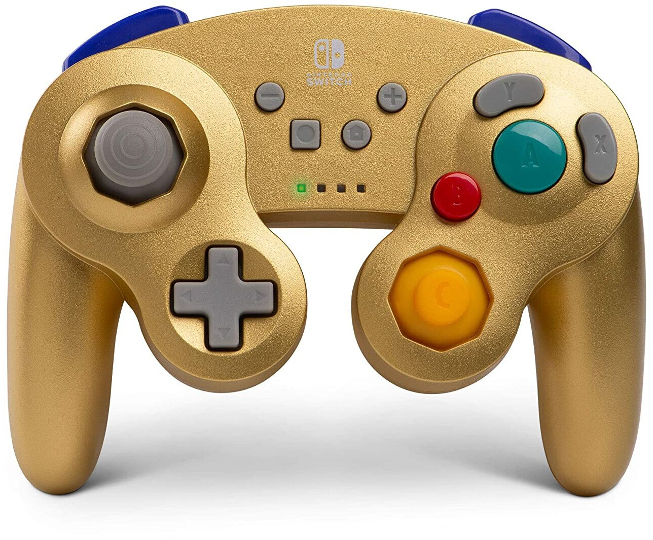 PowerA Wireless Gamecube Controller for Nintendo Switch (Super Smash Bros. Ultimate Gold)