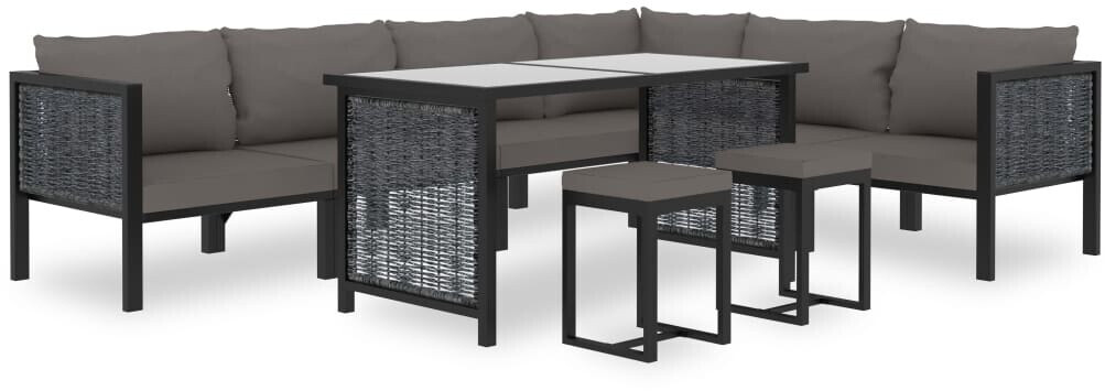 vidaXL Garden Lounge Set Anthracite (49405)