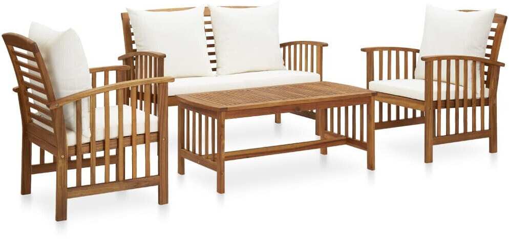 vidaXL Garden Lounge Set Brown (3057975)