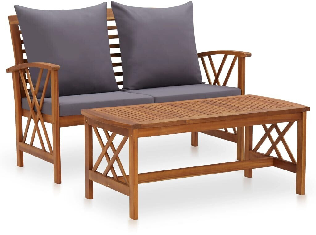 vidaXL Garden Lounge Set Brown (310274)