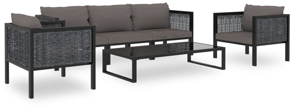 vidaXL Garden Lounge Set Anthracite (49407)