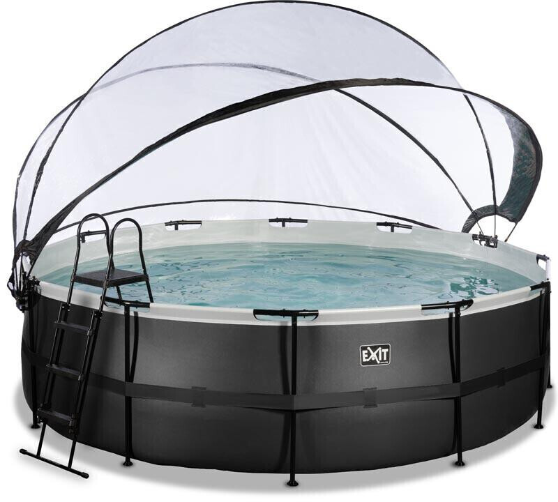 Exit Toys Frame Pool Ø 488 x 122 cm with Filter Black (30.47.16.20)