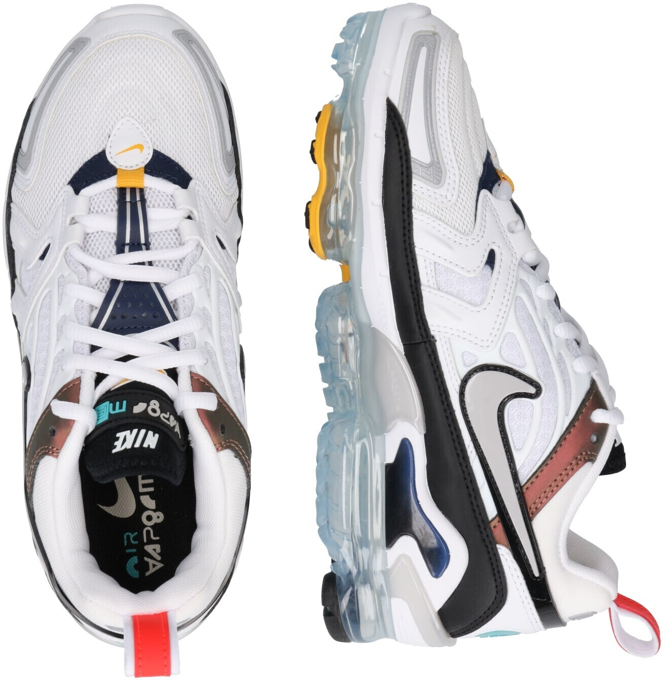 Vapormax white and new arrivals blue