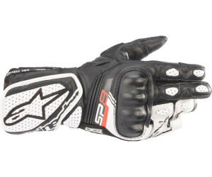 8 ALPINESTARS Handschuhe SP-5 Leder Motorrad Sporthandschuh schwarz Gr M 