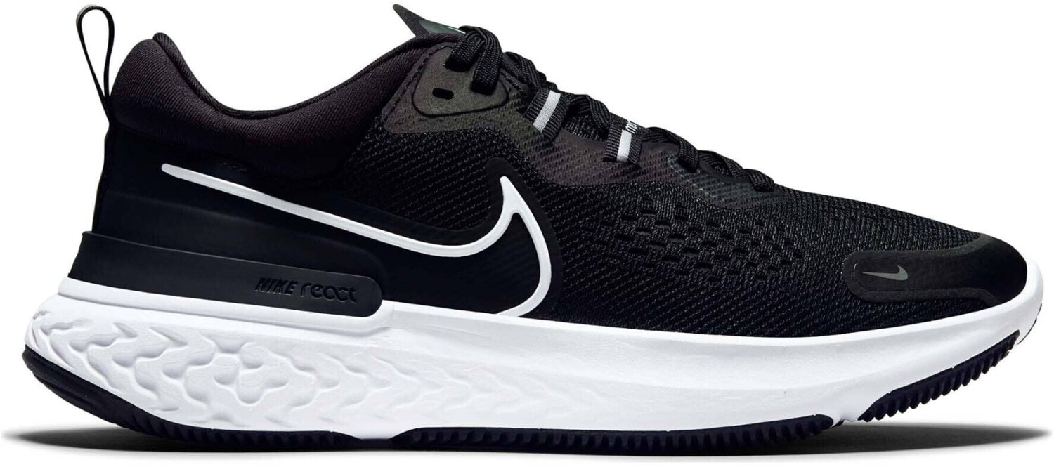 womens black and white nike react