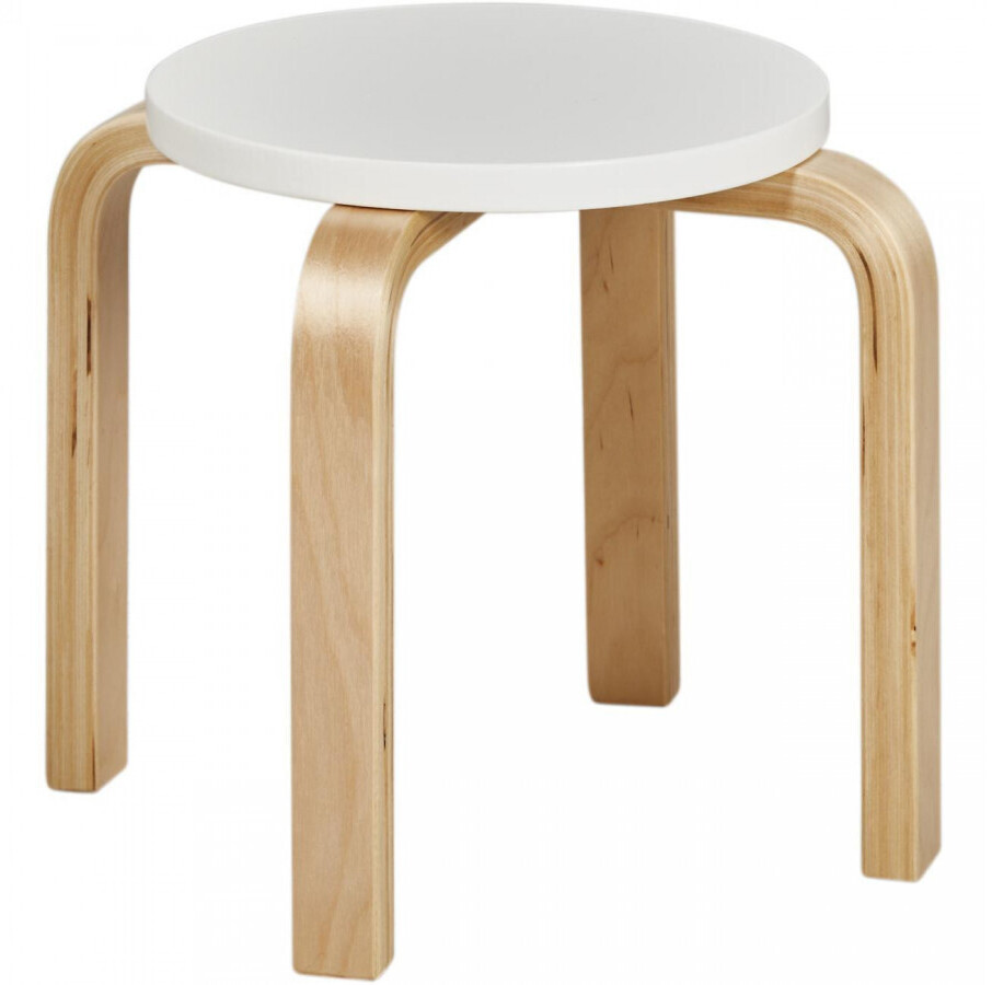 Bobochic Tabouret enfant ELONA blanc