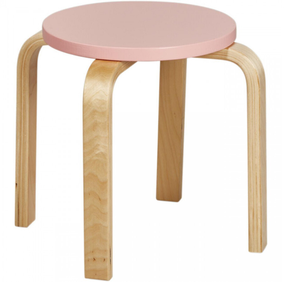 Bobochic Tabouret enfant ELONA rose