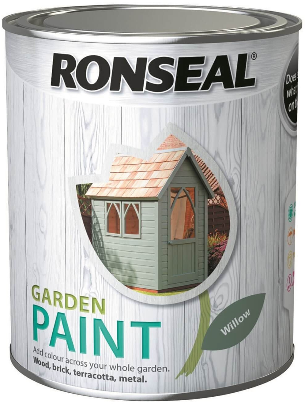 Buy Ronseal Garden Paint Willow 750ml from 10.79 Today Best
