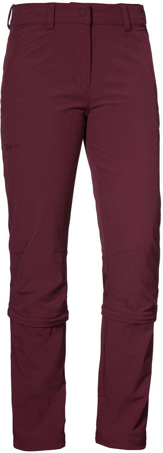 Schöffel Pants Engadin1 Zip Off Women (12640) chocolate truffle